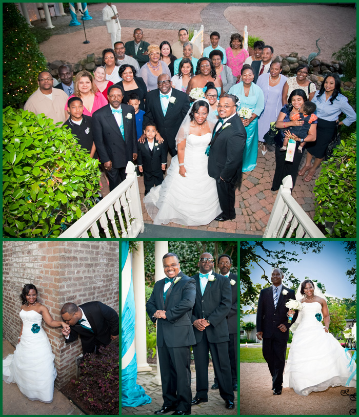 Corey and Kim wedding at Butler's Courtyard